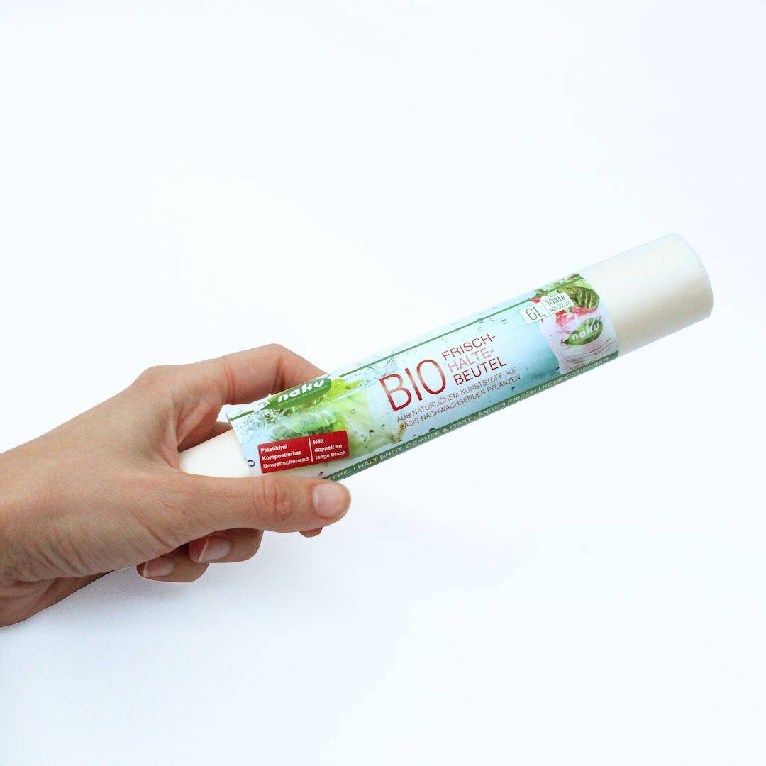 NaKu Bio-Frischhaltebeutel aus Biokunststoff