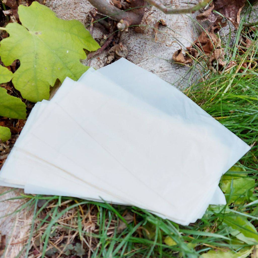 NaKu Bio-Pflanzsack aus Biokunststoff Biopflanzsack in der Wiese