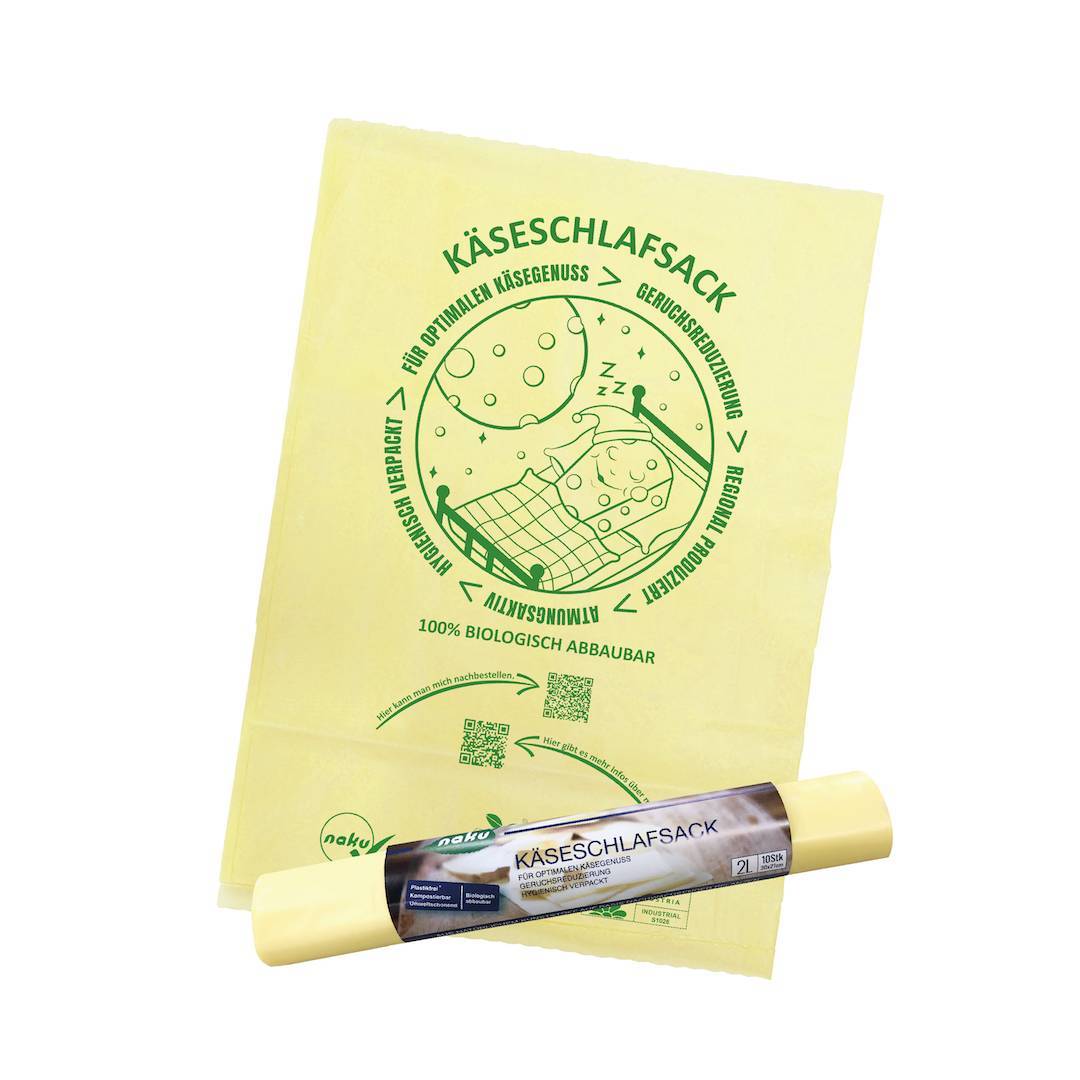 NaKu Käseschlafsack - der Käsebeutel zur optimalen Aufbewahrung von Käse